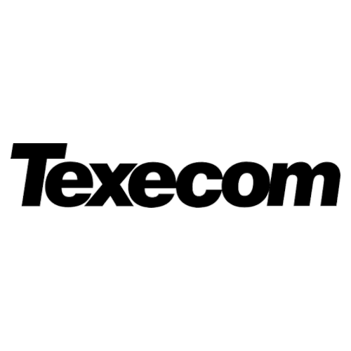 Texecom intruder alarm installer logo​.