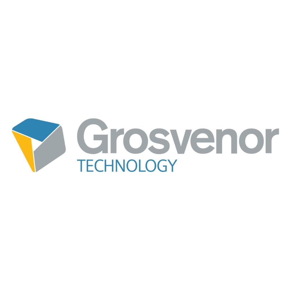 A small Grosvenor access control logo.