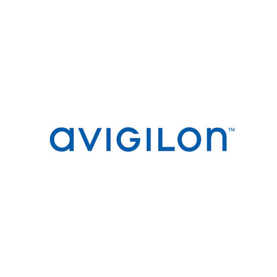 A small Avigilon CCTV logo.