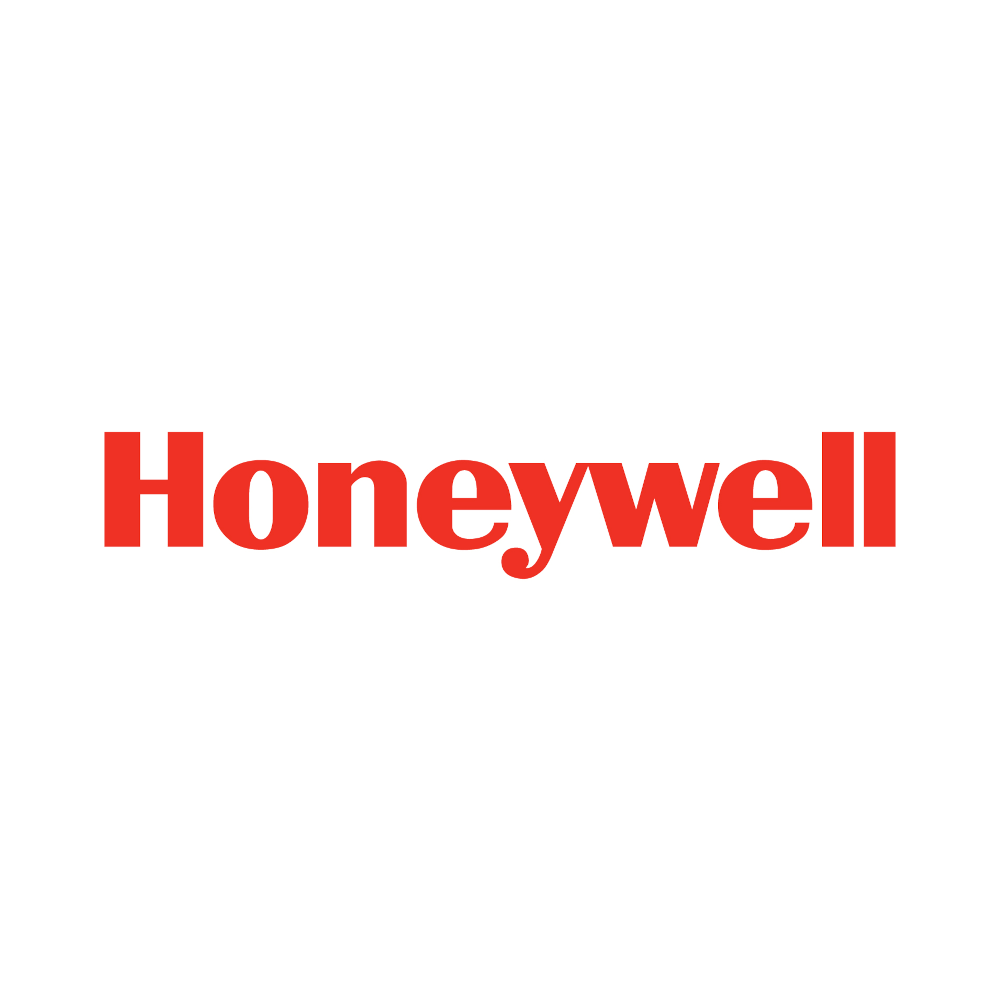 A small Honeywell intruder alarm installer logo.
