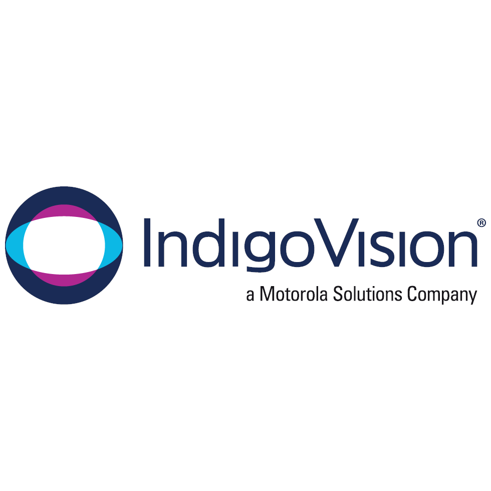 A small Indigovision CCTV logo.