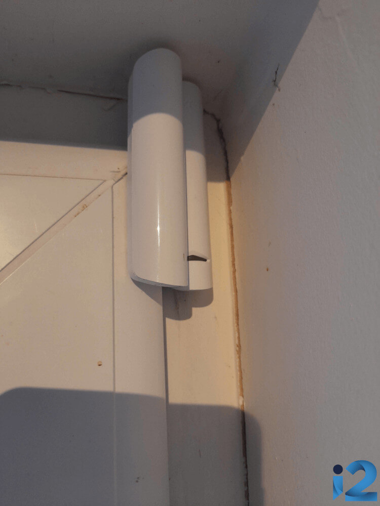 Ajax DoorProtect Plus contact sensor.
