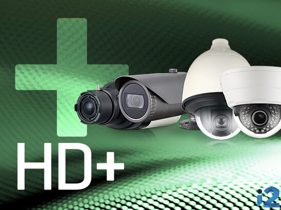 Hanwha HD+ series CCTV camera systems.
