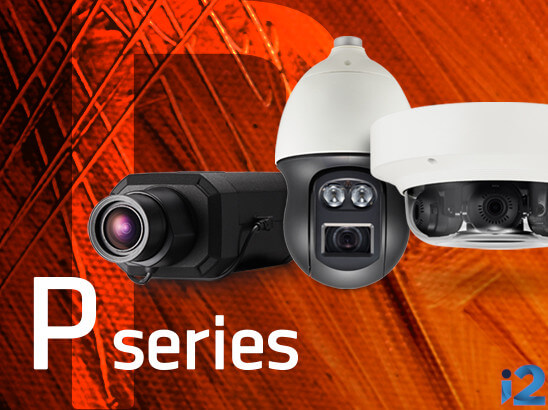 Hanwha P series CCTV cameras.