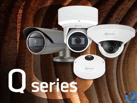 Hanwha Q series video cameras.
